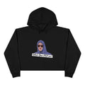 Crop Hoodie — 'What's Your PEP Per?' Graphic Cropped Hoodie
