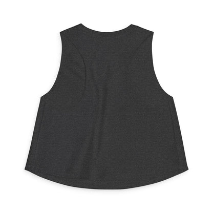 Crop Top — "Reminder: Fill Your Peps!" Cute Positive Message Tank for Women