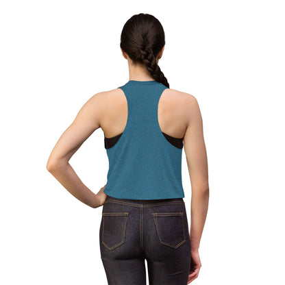 Crop Top — "Reminder: Fill Your Peps!" Cute Positive Message Tank for Women