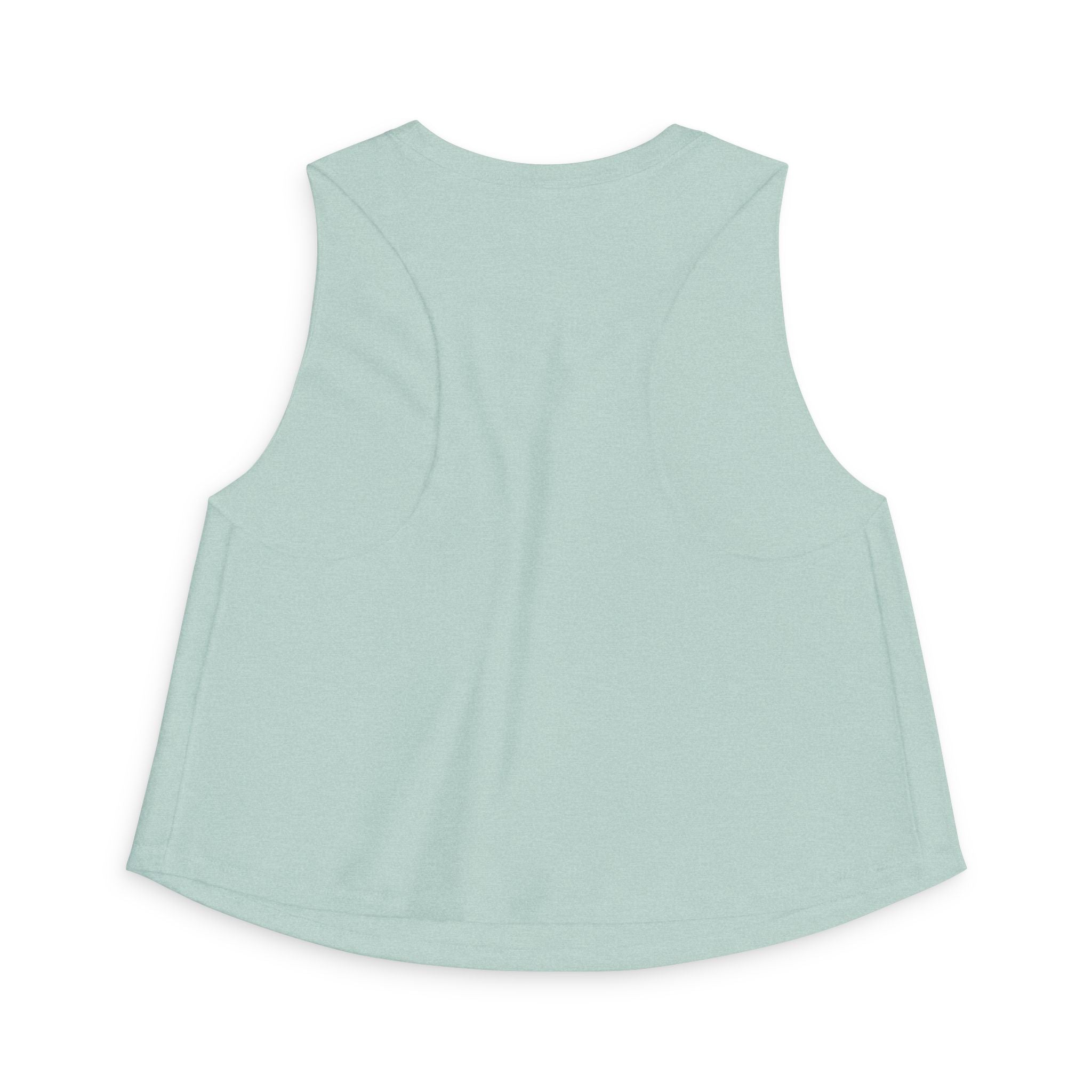 Crop Top — "Reminder: Fill Your Peps!" Cute Positive Message Tank for Women