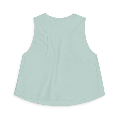 Crop Top — "Reminder: Fill Your Peps!" Cute Positive Message Tank for Women