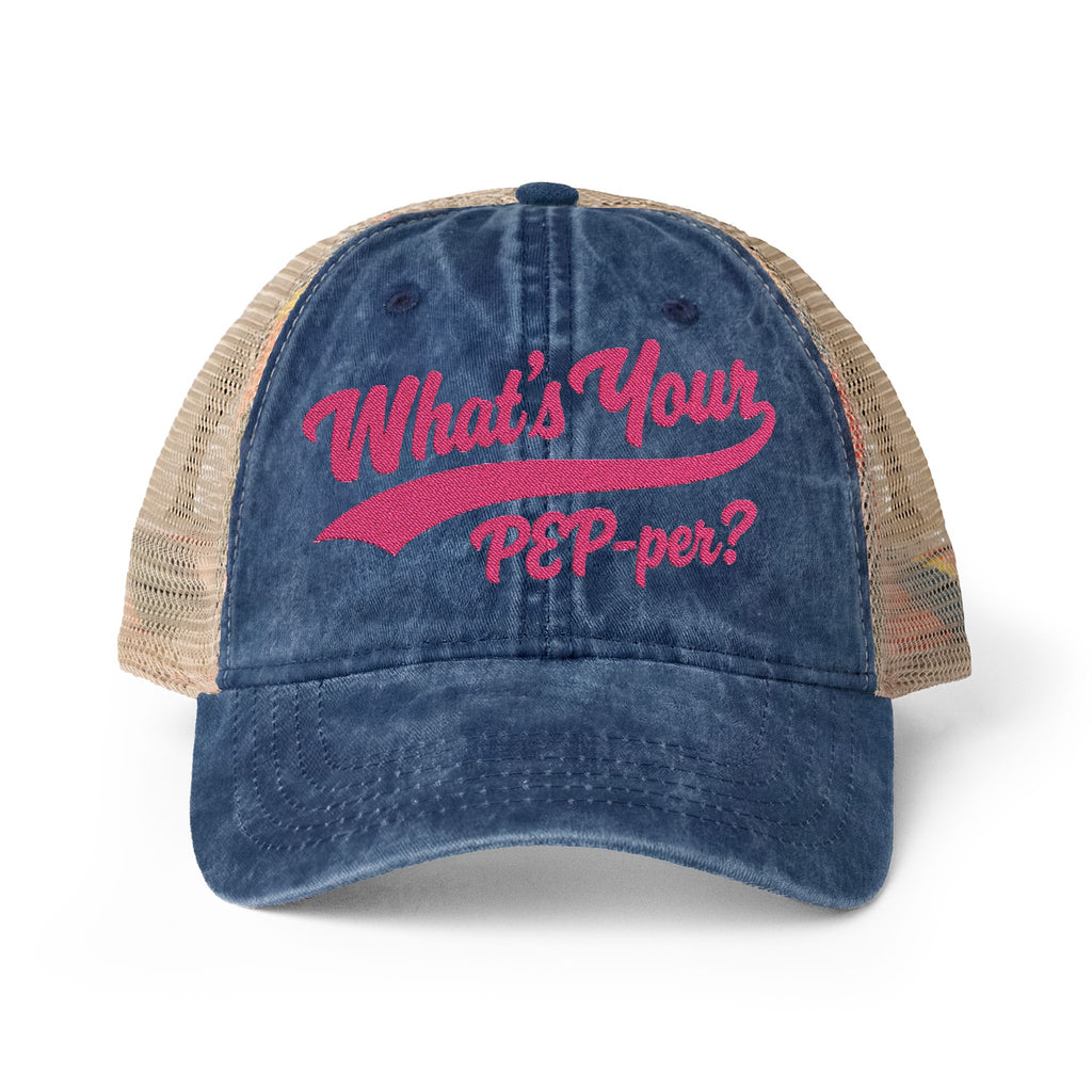 Women's Washed Mesh-Back Cap