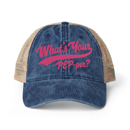 Women's Washed Mesh-Back Cap