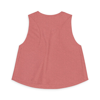 Crop Top — "Reminder: Fill Your Peps!" Cute Positive Message Tank for Women