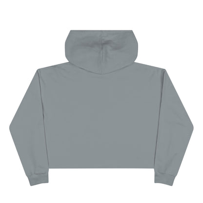 Crop Hoodie — 'She Doesn't Even Pep!' Graphic Cropped Hoodie