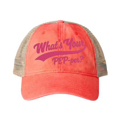 Women's Washed Mesh-Back Cap