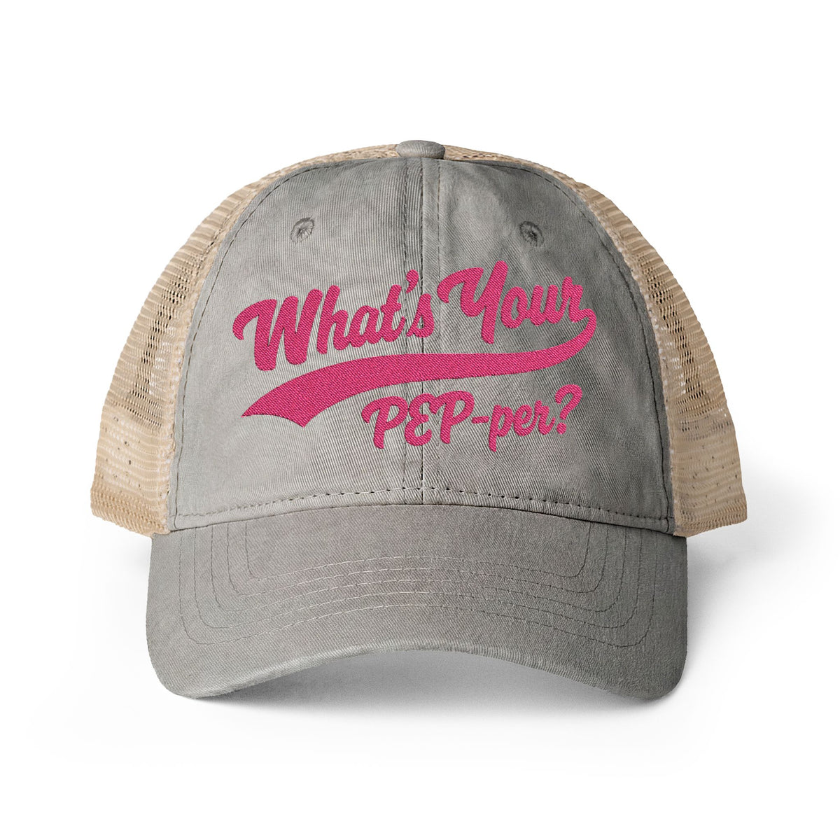 Women's Washed Mesh-Back Cap