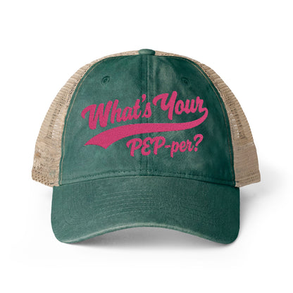 Women's Washed Mesh-Back Cap