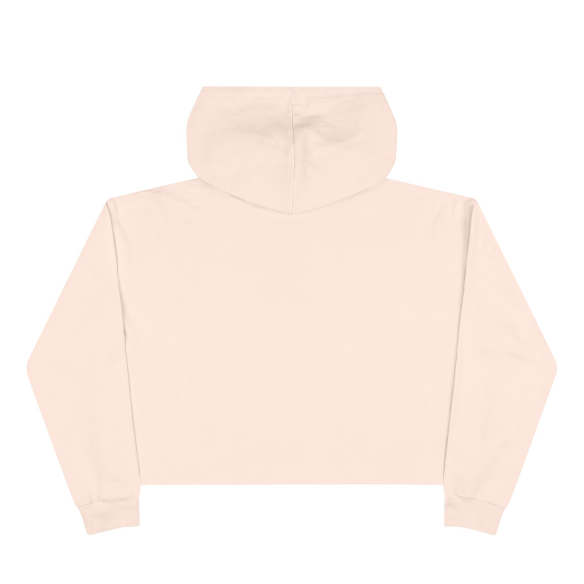 Crop Hoodie — Graphic 'She Doesn't Even Pep!' Cropped Pullover