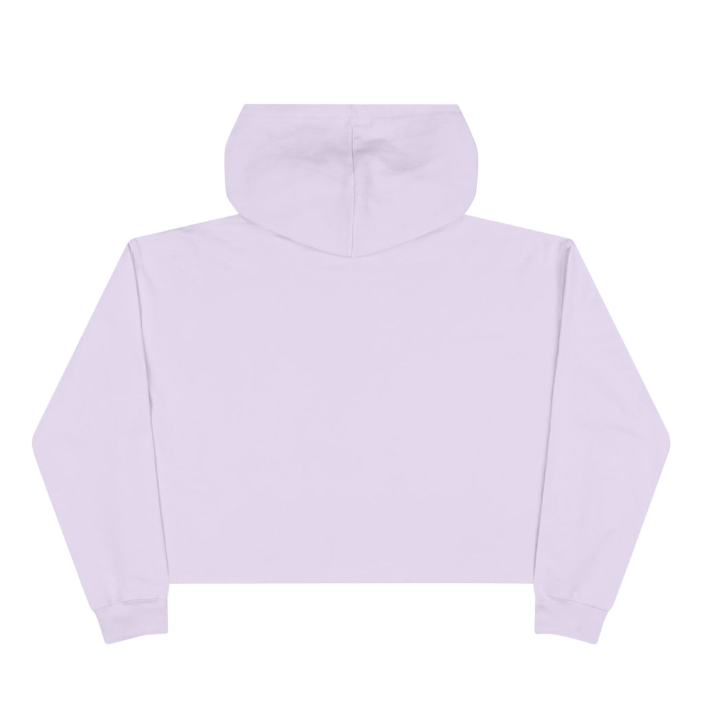 Crop Hoodie — 'She Doesn't Even Pep!' Graphic Cropped Hoodie