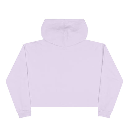 Crop Hoodie — 'She Doesn't Even Pep!' Graphic Cropped Hoodie