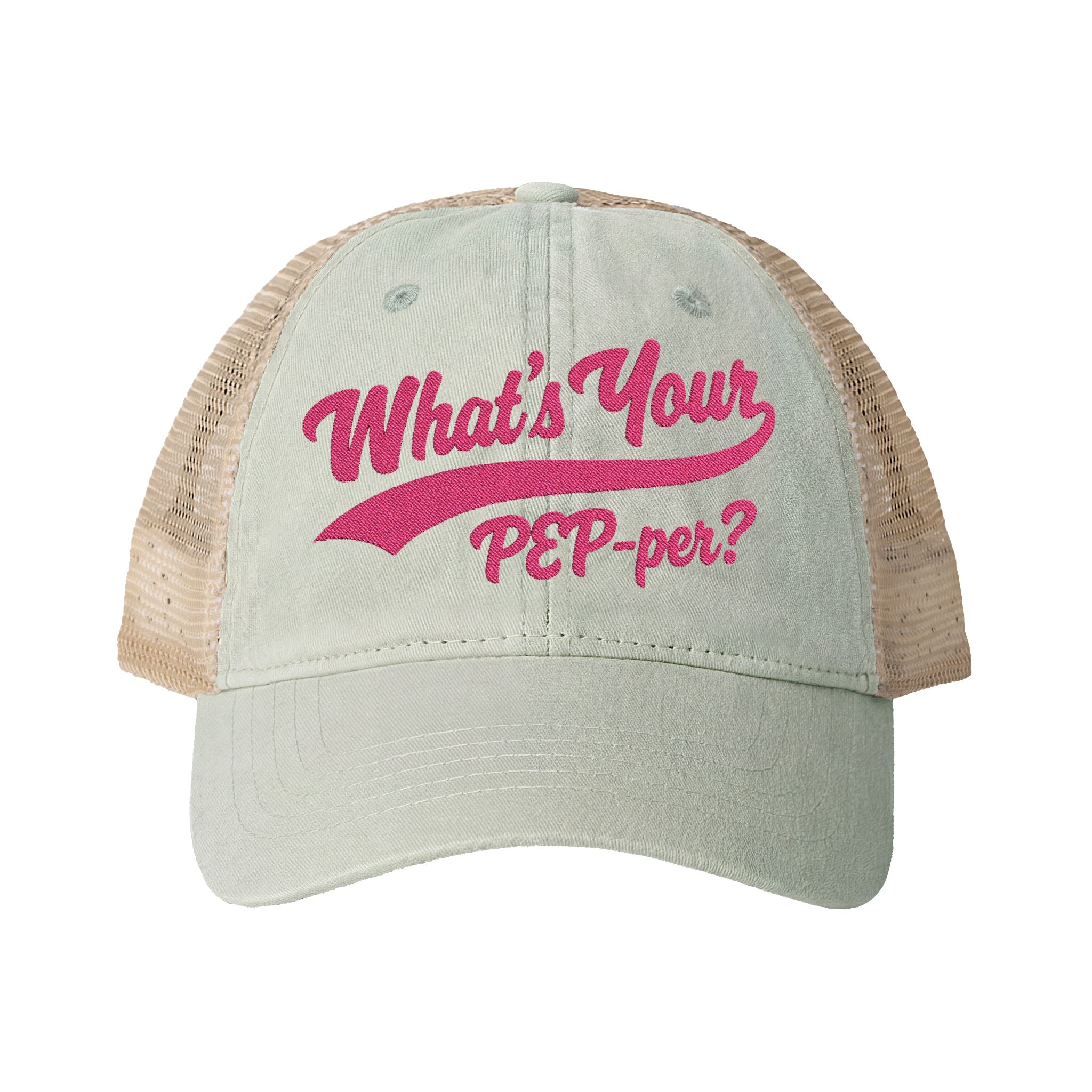 Women's Washed Mesh-Back Cap