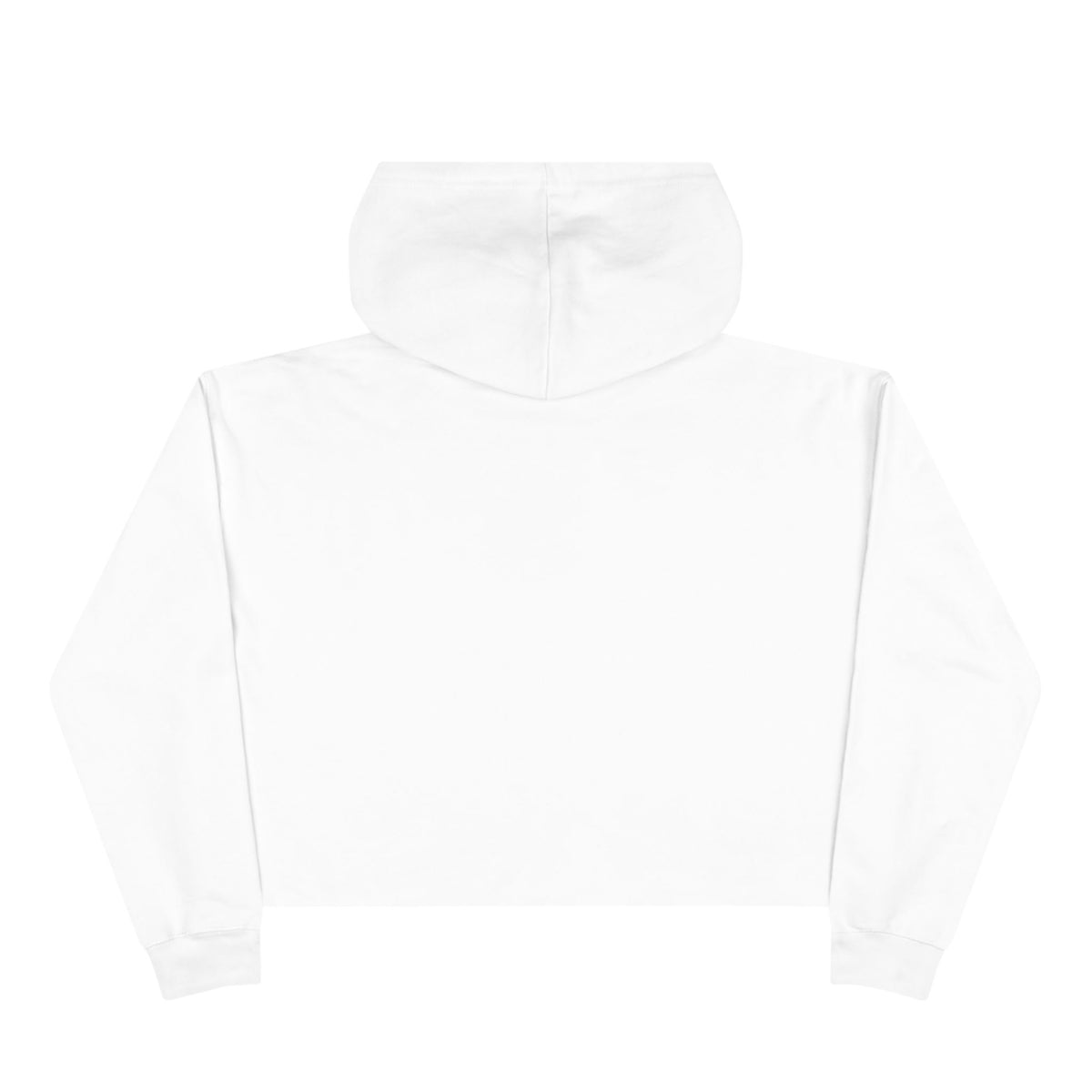 Crop Hoodie — Graphic 'She Doesn't Even Pep!' Cropped Pullover