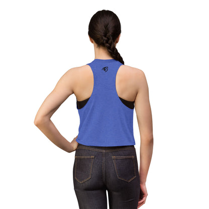 All Pepped Up Women's Crop Top - Colorful Retro Graphic Tank
