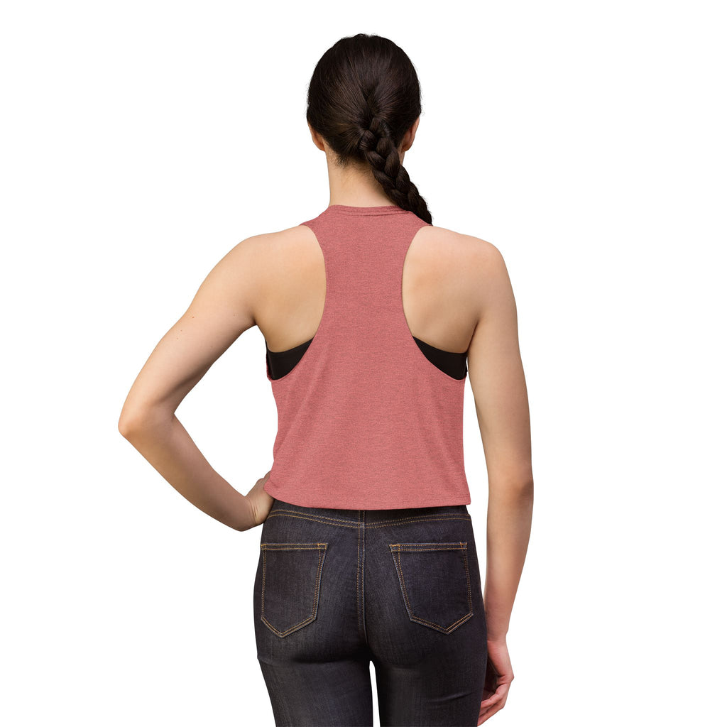 Crop Top — "Reminder: Fill Your Peps!" Cute Positive Message Tank for Women