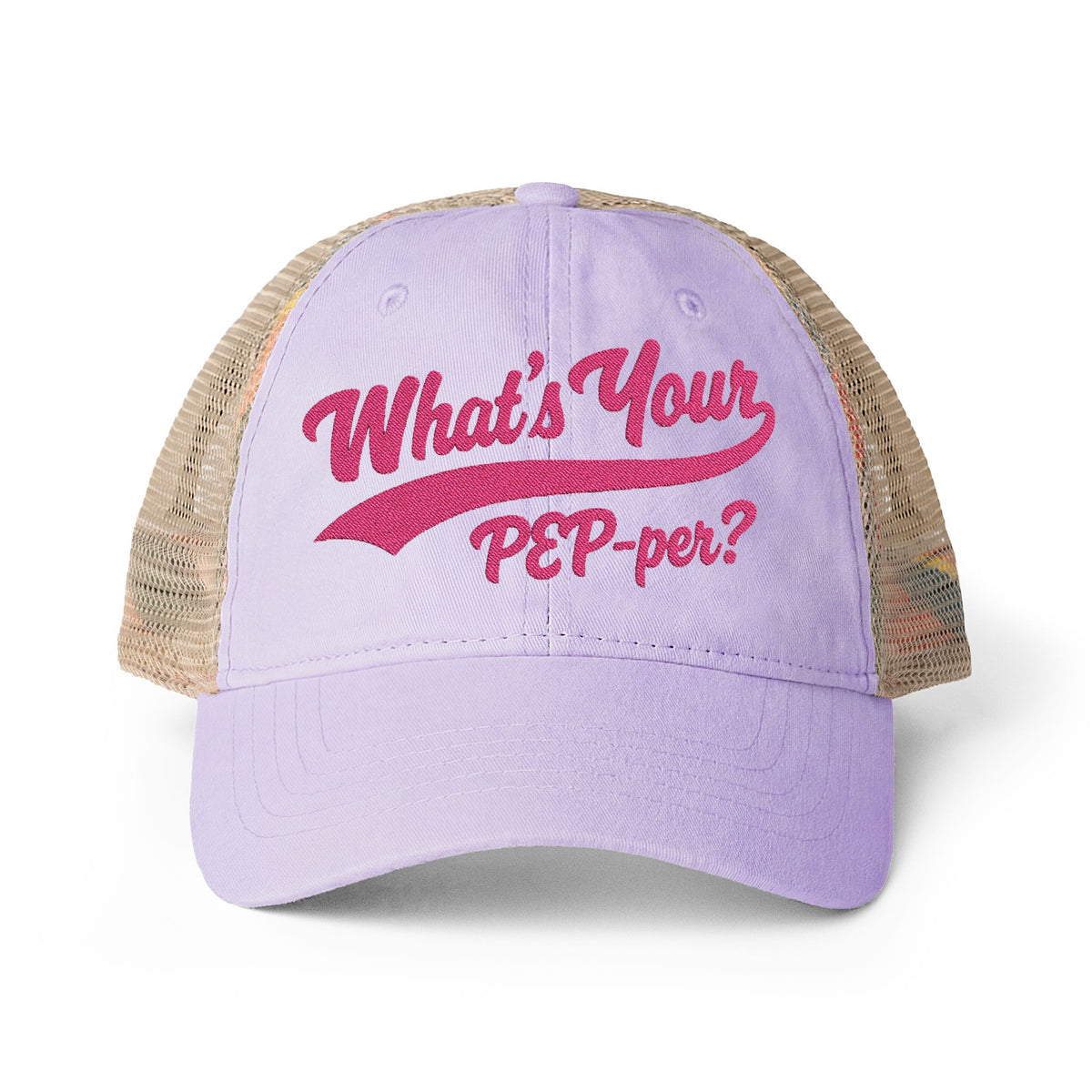 Women's Washed Mesh-Back Cap