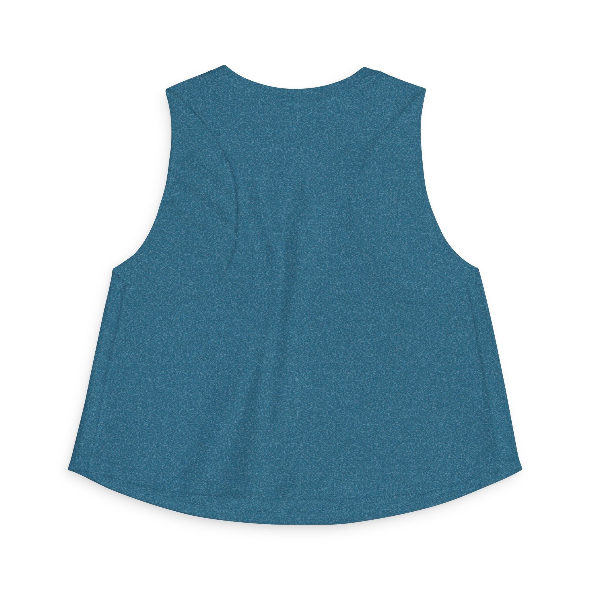 Crop Top — "Reminder: Fill Your Peps!" Cute Positive Message Tank for Women