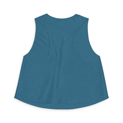 Crop Top — "Reminder: Fill Your Peps!" Cute Positive Message Tank for Women