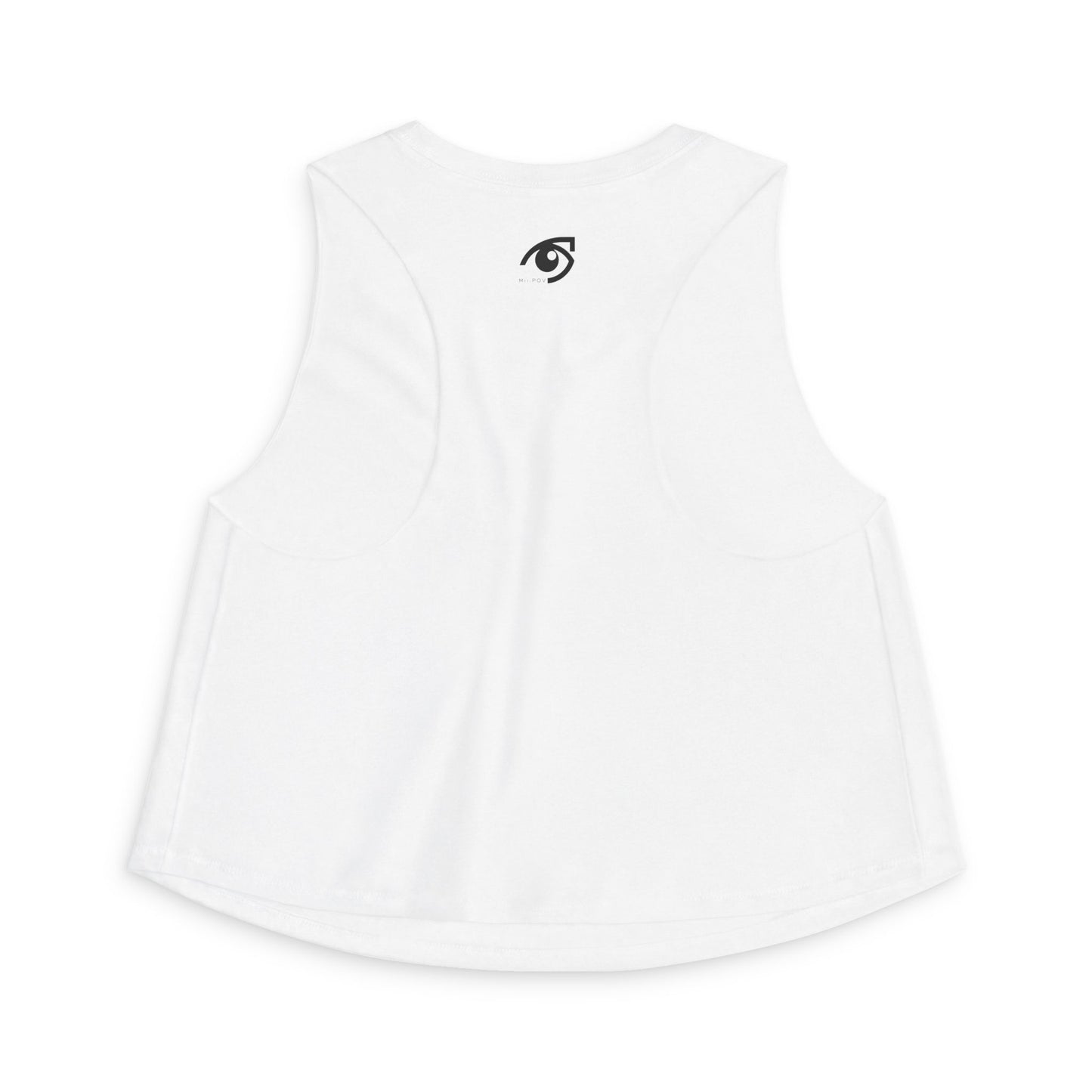 All Pepped Up Women's Crop Top - Colorful Retro Graphic Tank