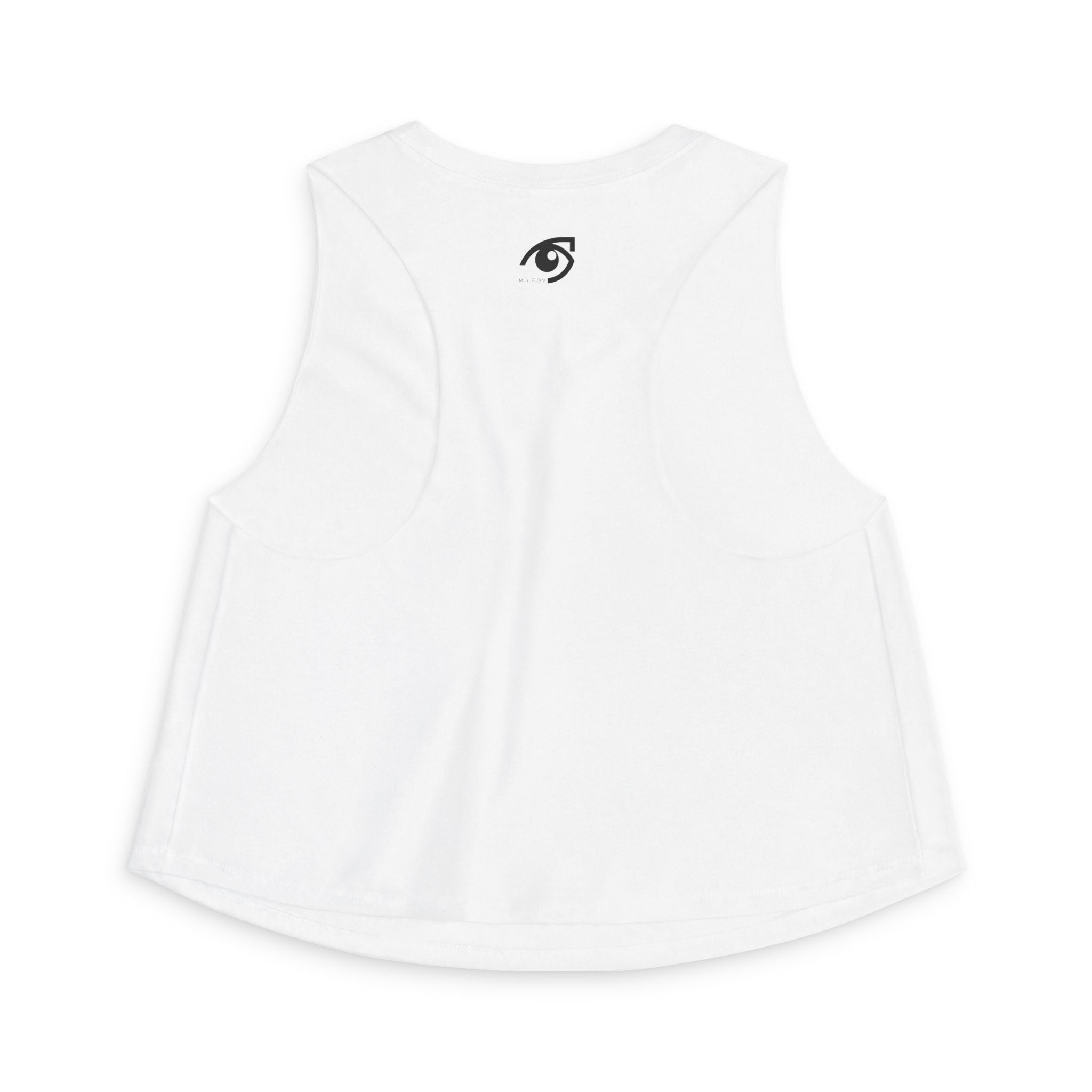 All Pepped Up Women's Crop Top - Colorful Retro Graphic Tank