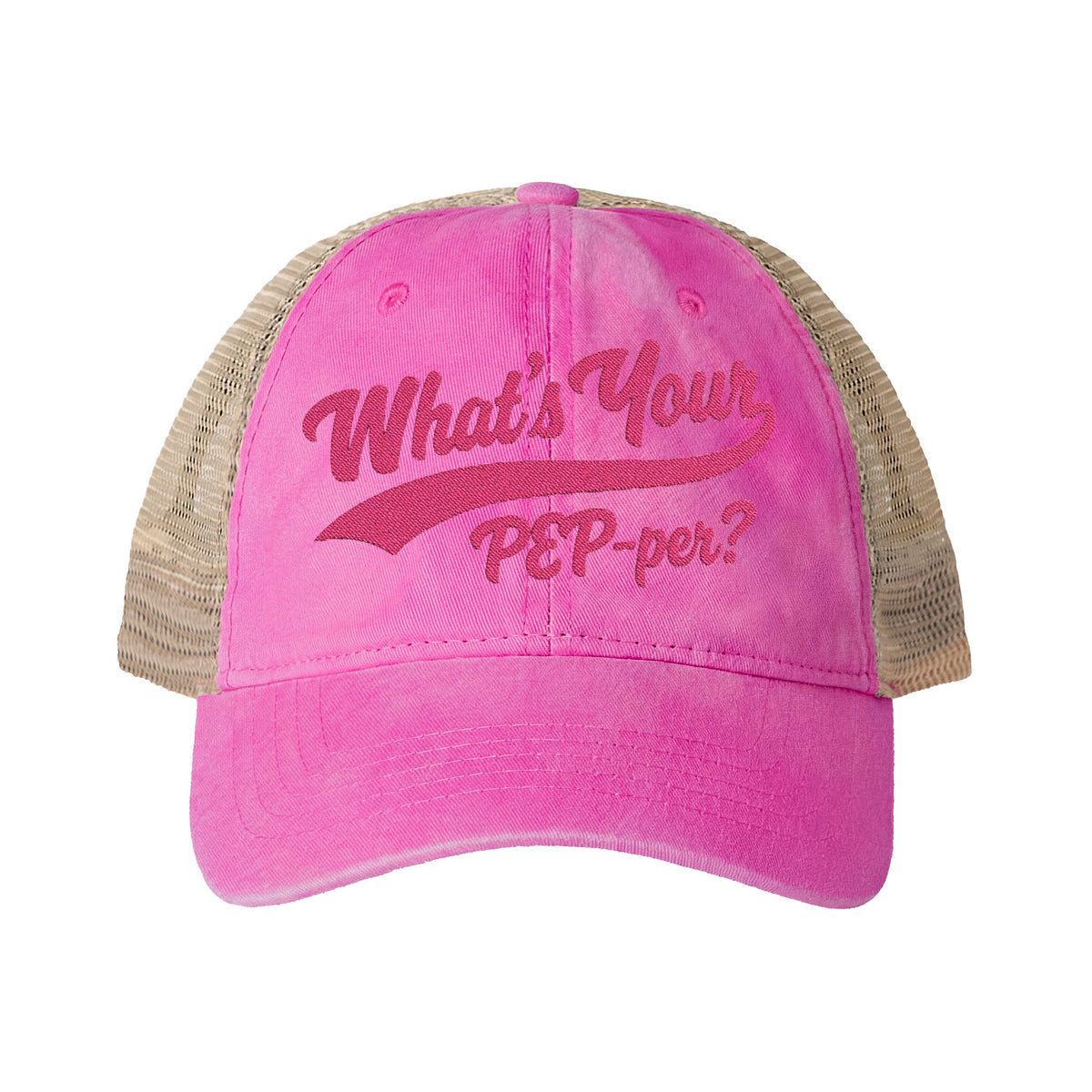 Women's Washed Mesh-Back Cap