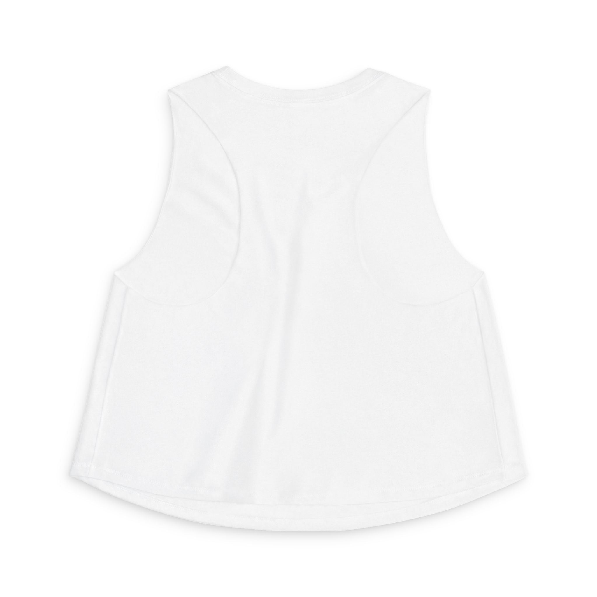 Crop Top — "Reminder: Fill Your Peps!" Cute Positive Message Tank for Women