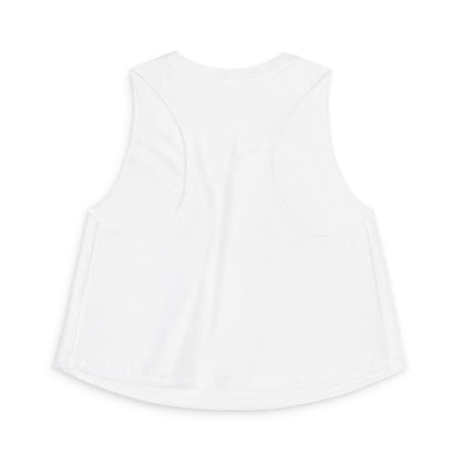 Crop Top — "Reminder: Fill Your Peps!" Cute Positive Message Tank for Women