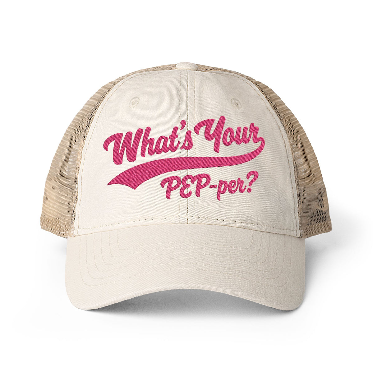 Women's Washed Mesh-Back Cap