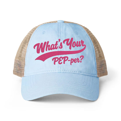 Women's Washed Mesh-Back Cap