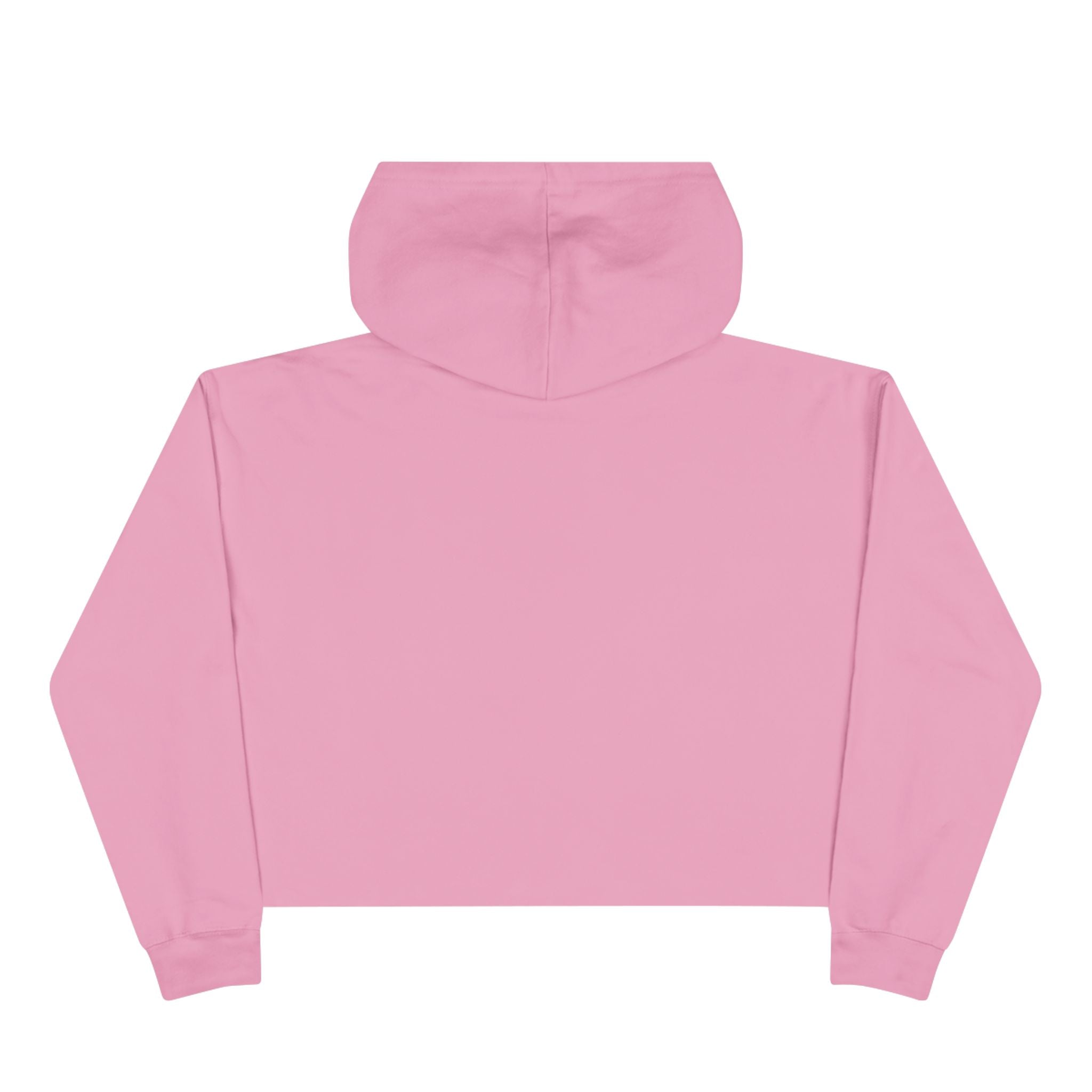 Crop Hoodie — Graphic 'She Doesn't Even Pep!' Cropped Pullover